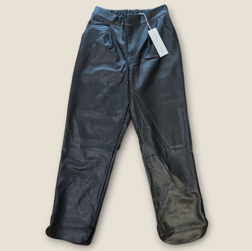 Bishop & Young Highwaist Pleather Pants